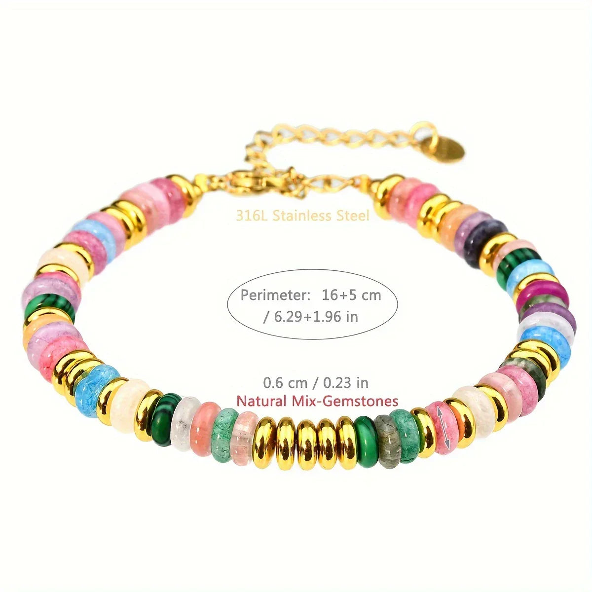Color Pop Bracelet | Støt brystkræft